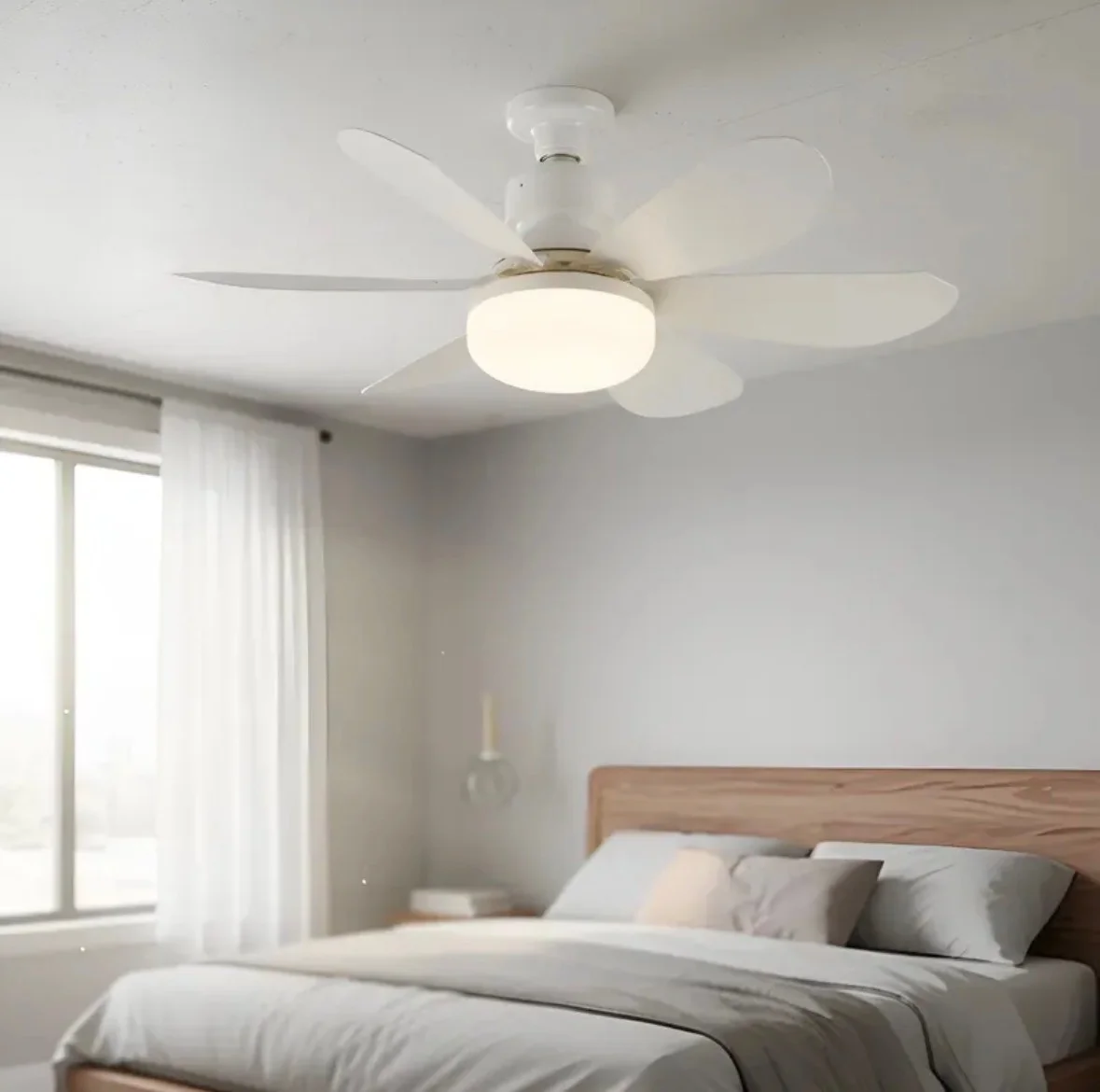 Lâmpada Ventilador De Teto  Hélices