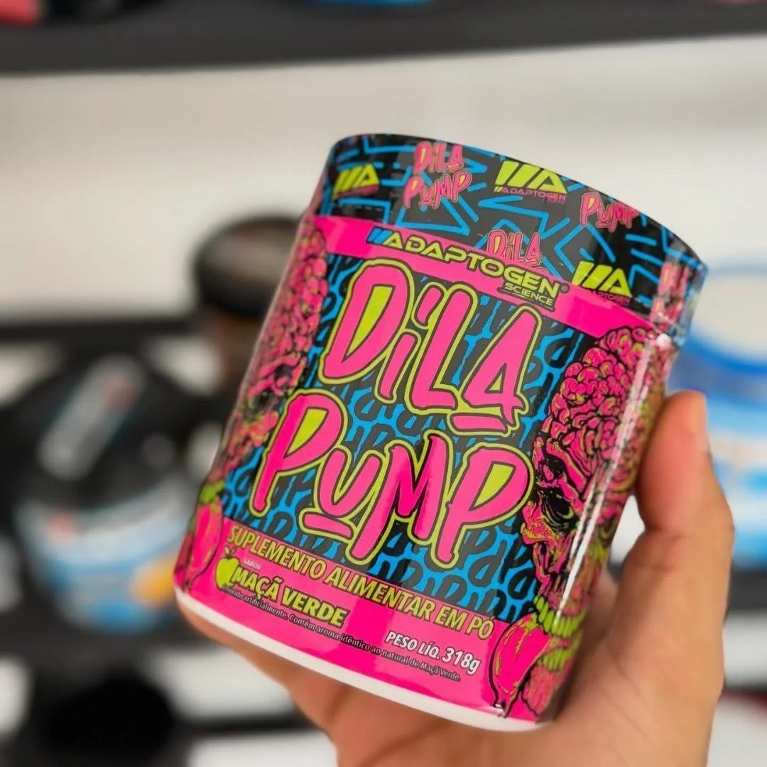 Pré-treino Dila Pump Adaptogen 318g