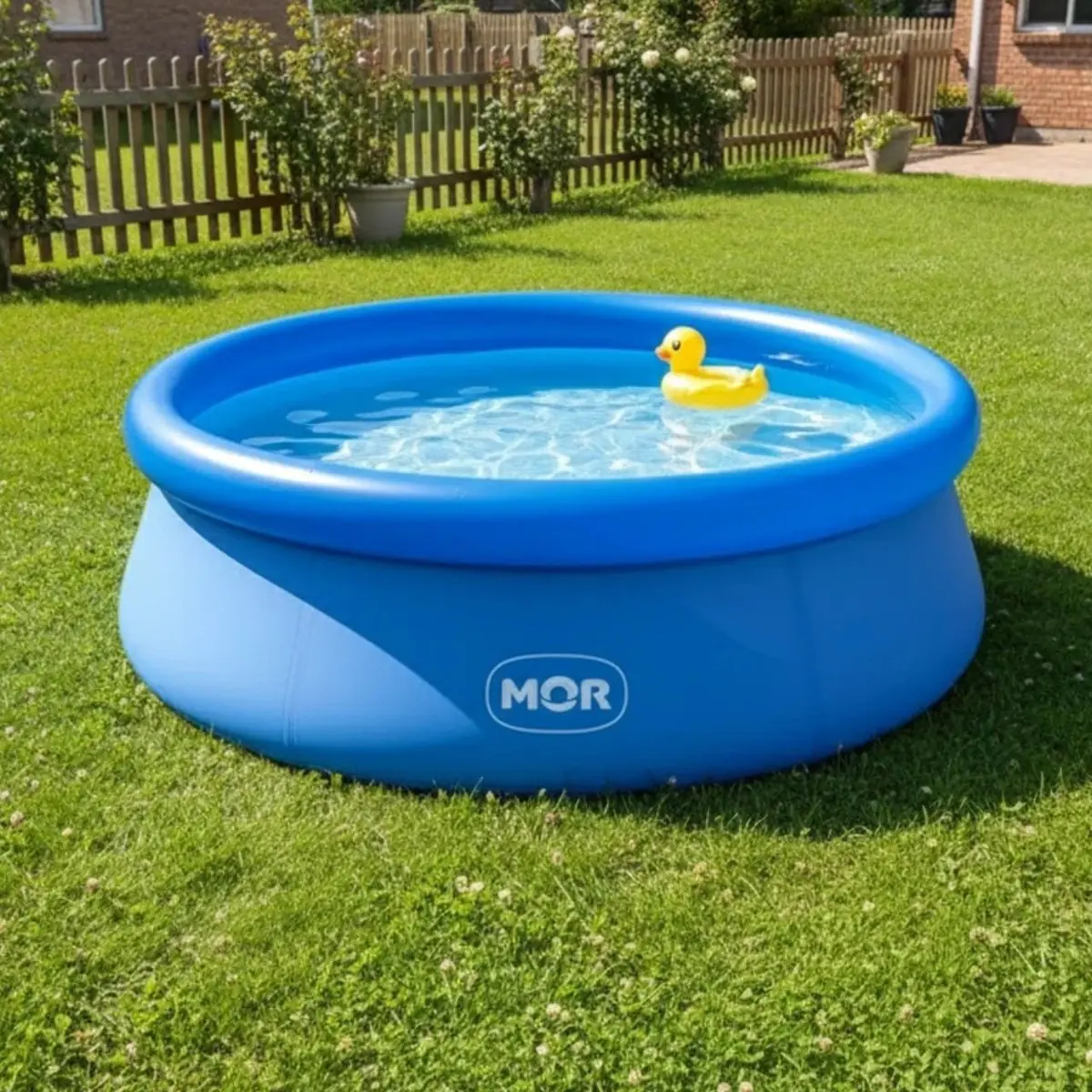 Piscina Redonda Inflável Splash Fun 1000 Litros Mor Azul