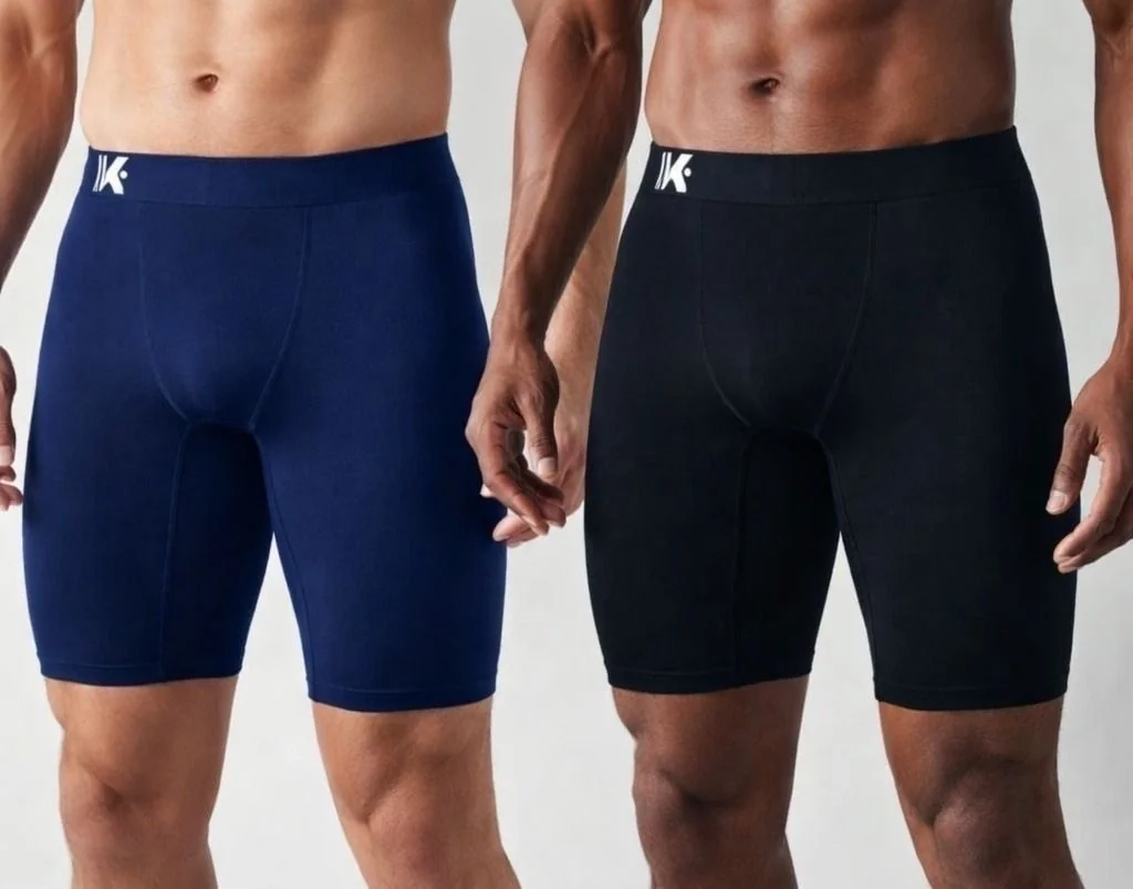 Kit 2 Shorts De Compressão P/ Corrida Masculino Térmica