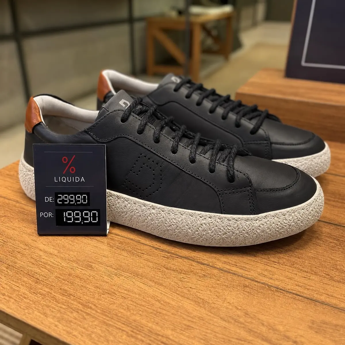 Tênis Denim Bora Preto