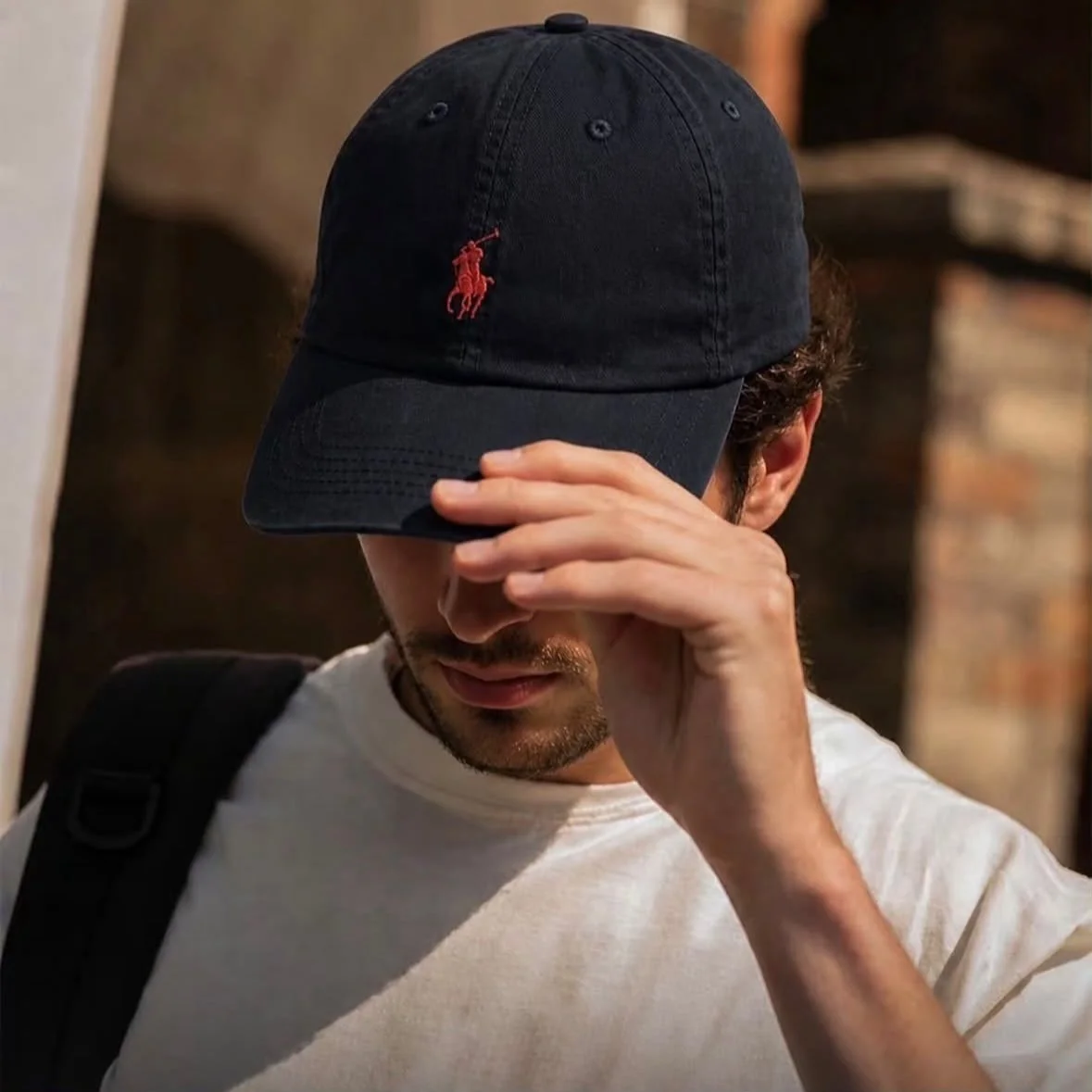 Boné Polo Sarja Aba Curva Ralph Lauren