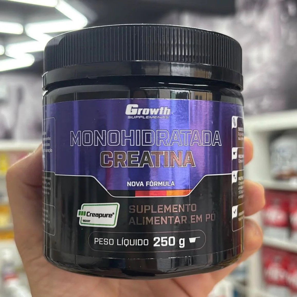 Creatina Creapure 250g Growth Supplements