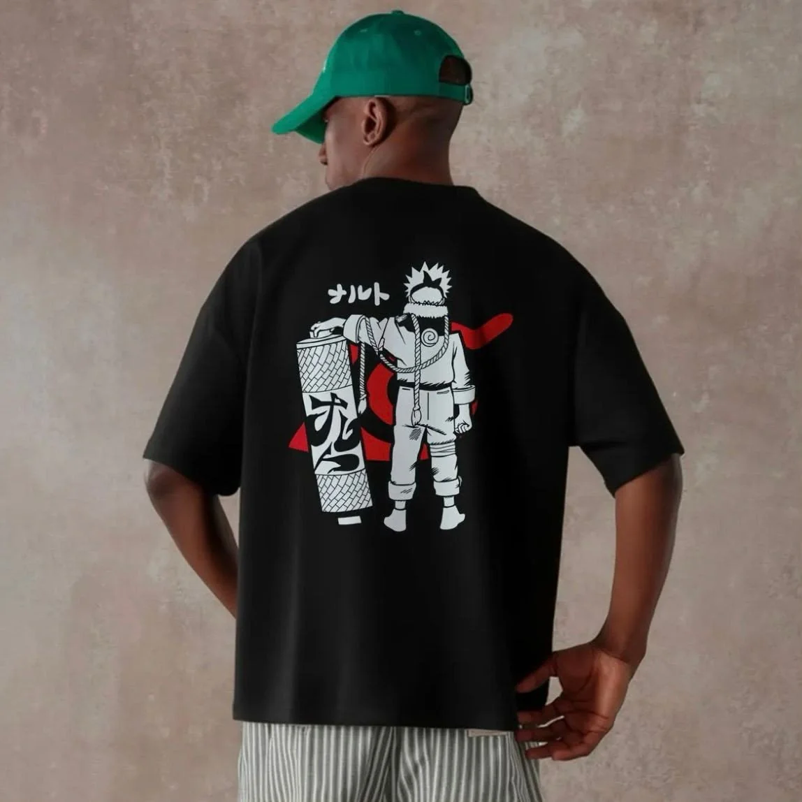 Camiseta Oversized Naruto (4 cores)