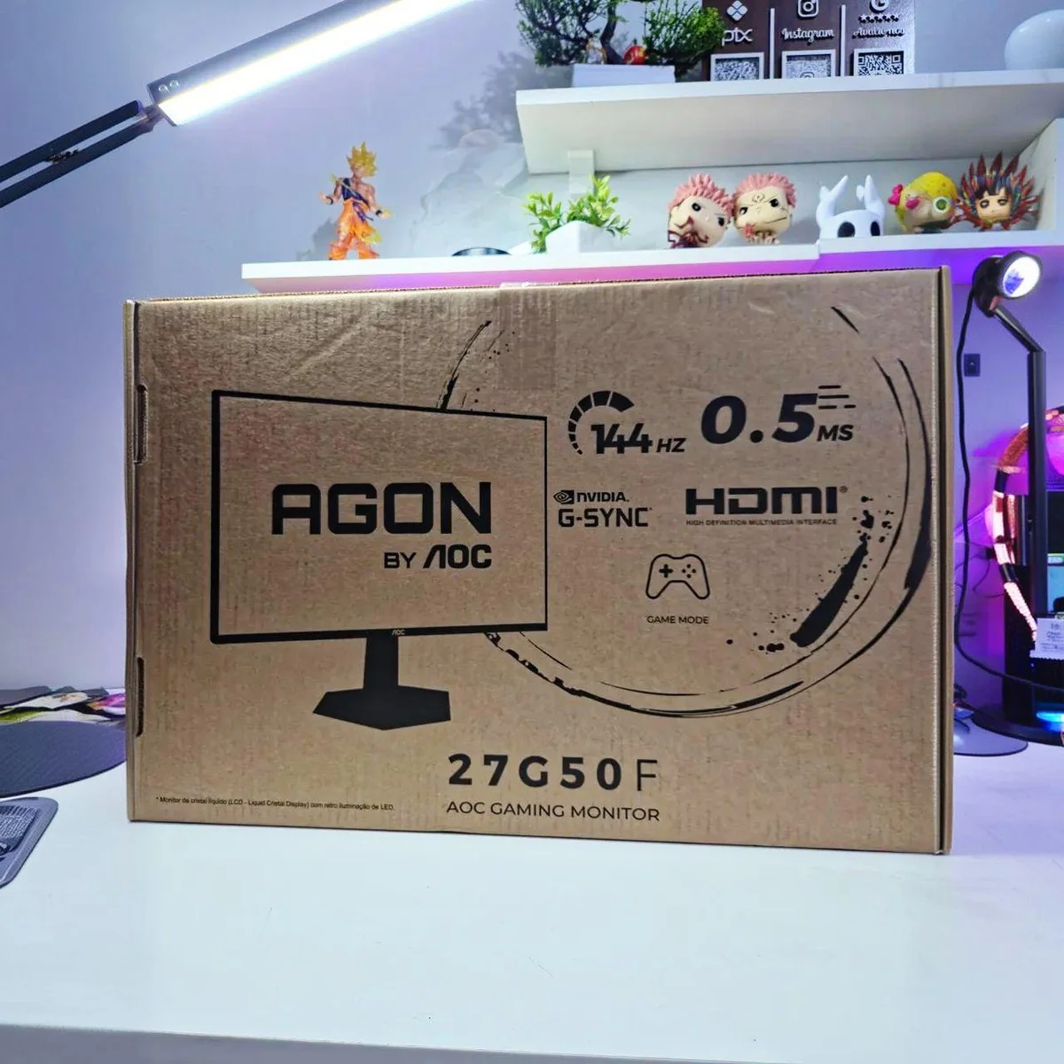 Monitor Gamer AOC AGON G50 27" 144Hz