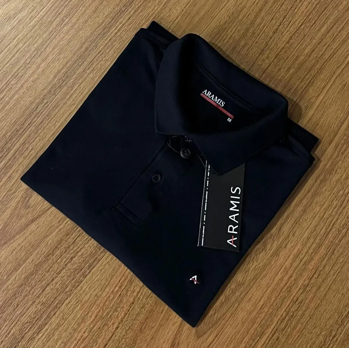 Camiseta Polo Aramis Piquet Marinho