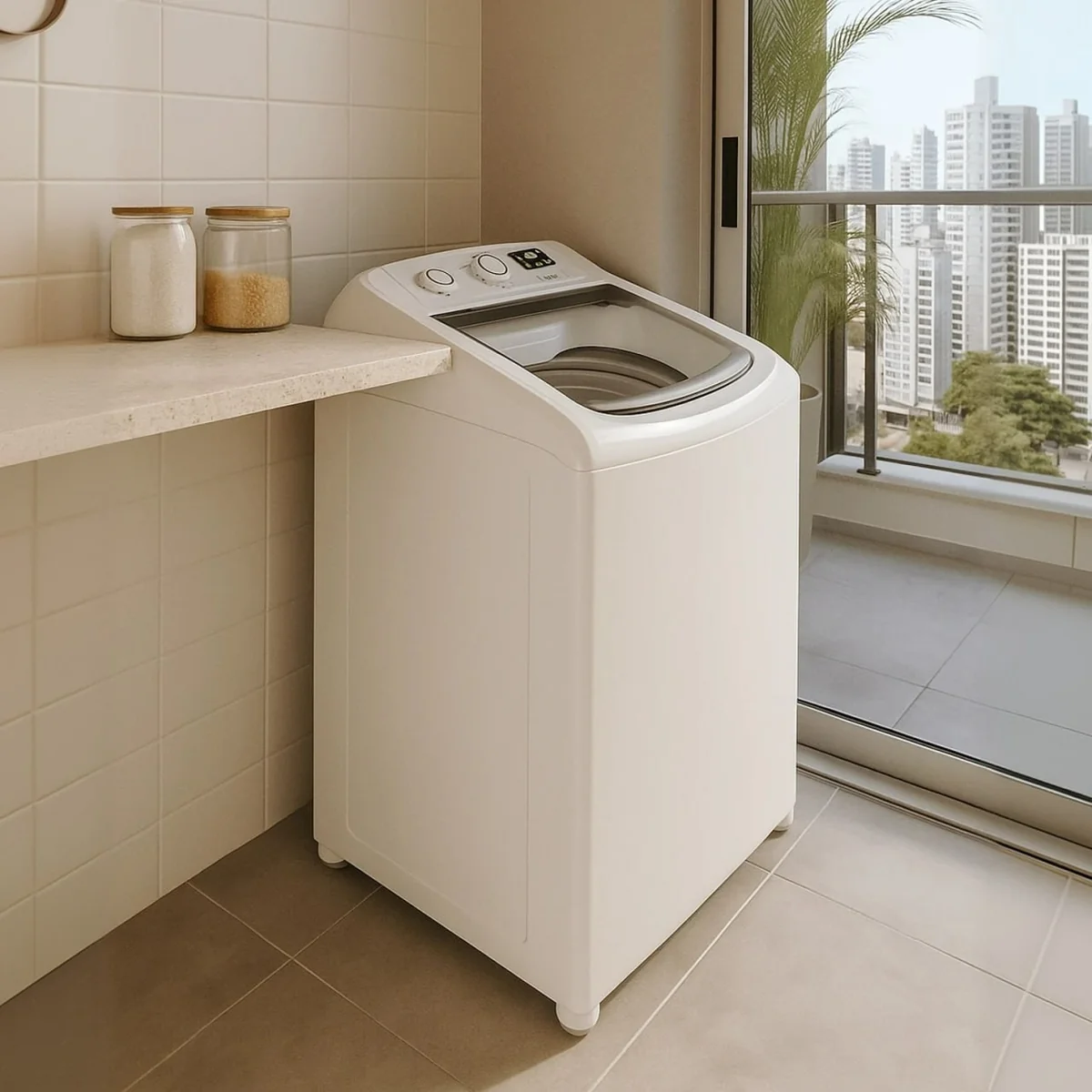 Máquina De Lavar Branca Consul 12kg Com Dosagem Econômica E Cor Branco 110v 127v