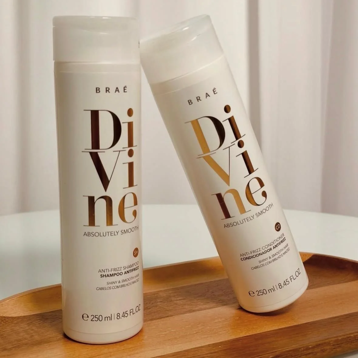 Brae Kit Divine • Shampoo 250ml • ⁠Condicionador 250ml