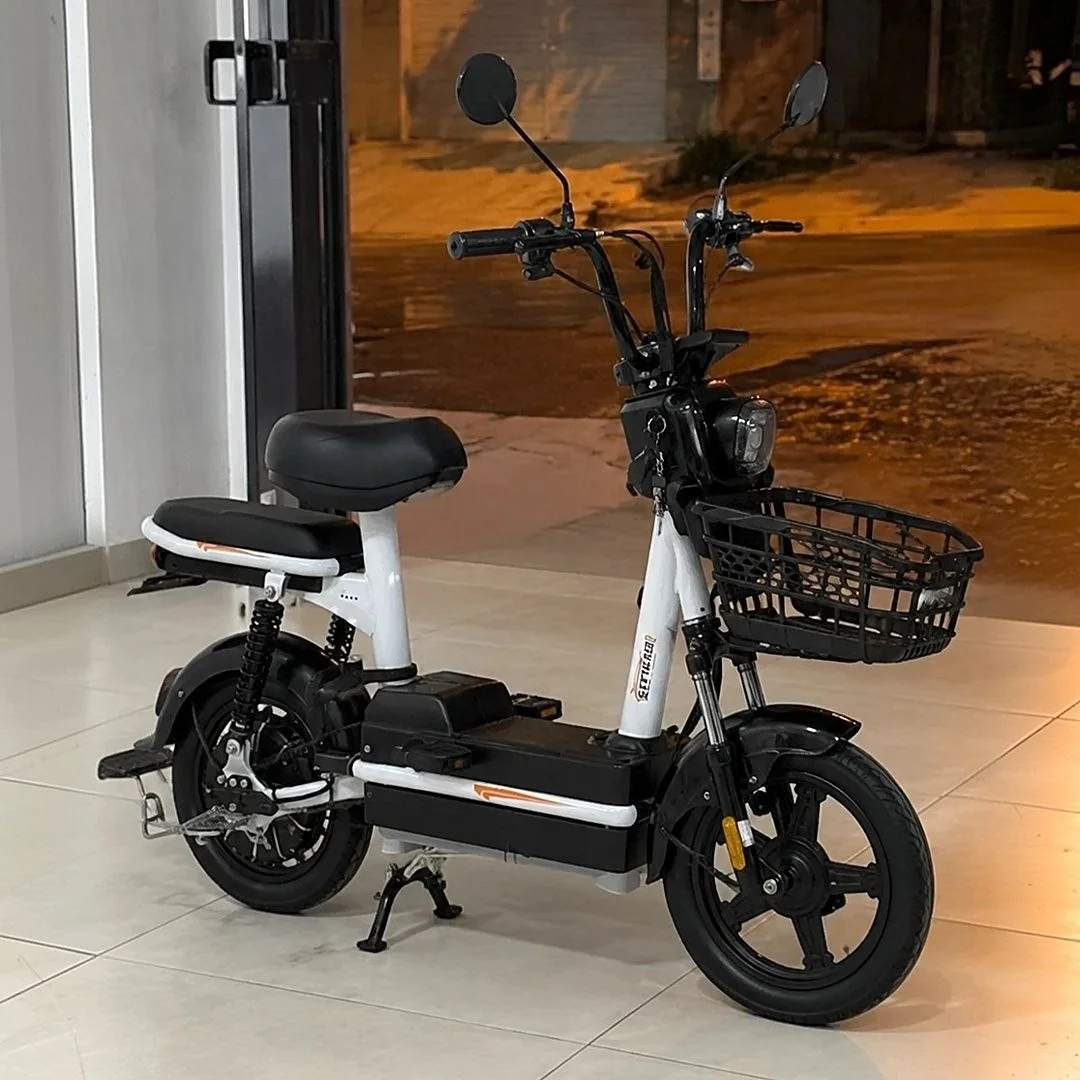 Bicicleta Elétrica Scooter Mt2 500w Bateria 48v