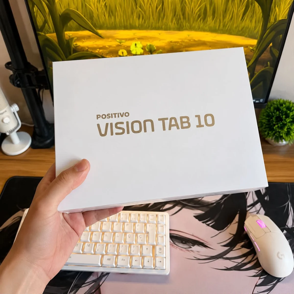 Positivo Vision Tab10 4gb Ram 128gb Ssd Com Capa Teclado