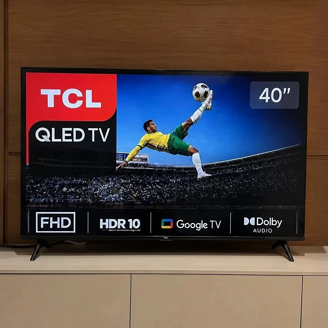 TCL Smart TV 40” HD QLED, Google TV HDR10 Dolby Audio, 40S5K