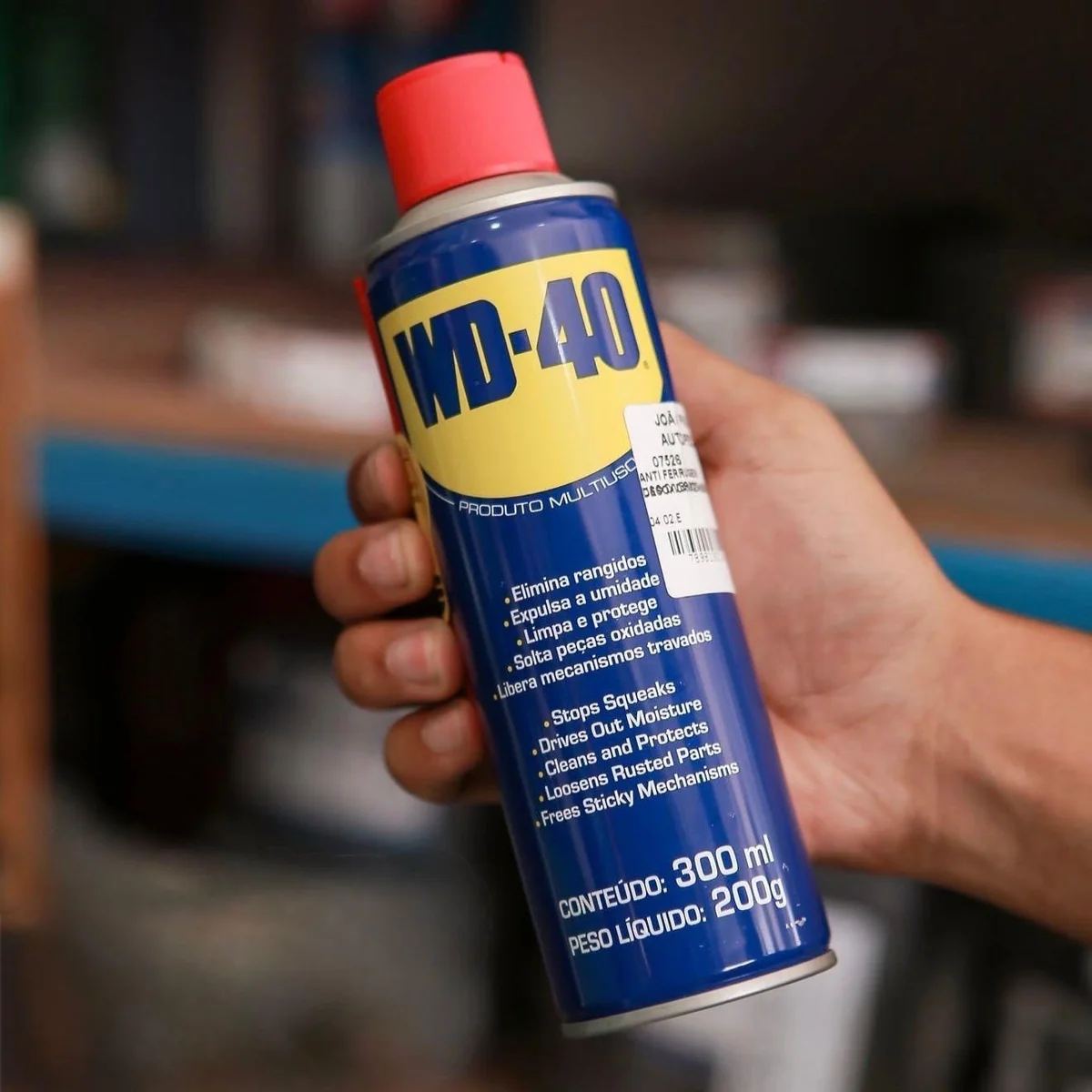 WD-40 Fórmula Original - Produto Multiusos Aerossol 300ml
