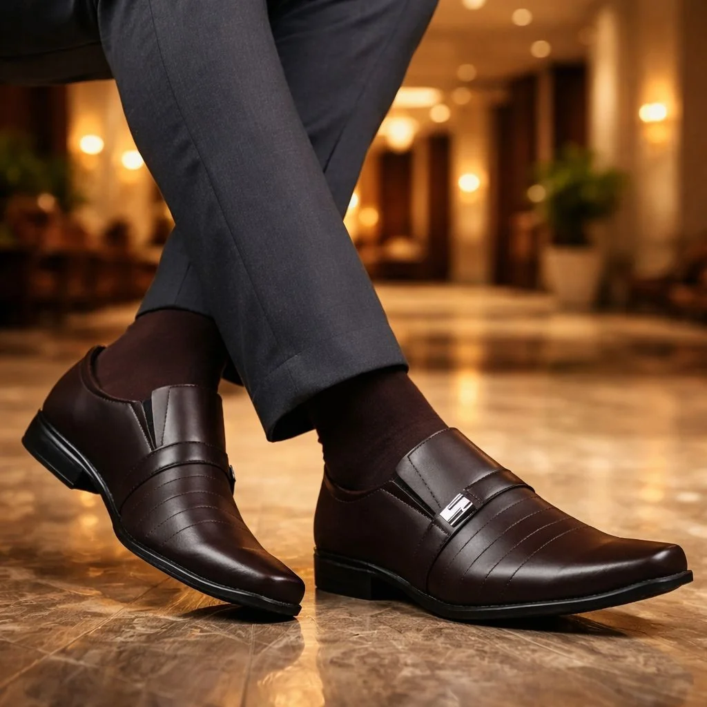 Sapato Oxford Social Couro Italiano (2 cores)
