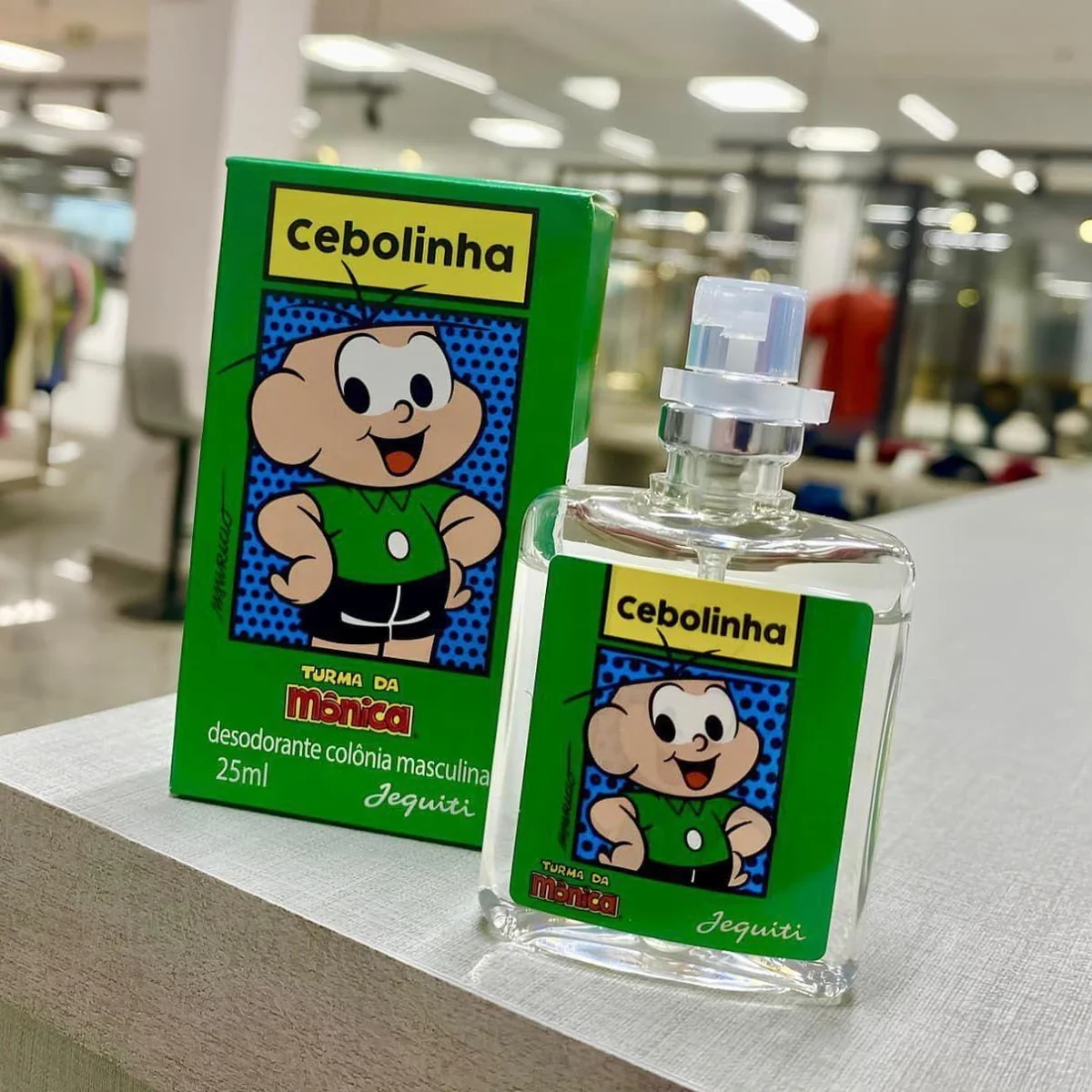 Colônia Turma Da Mônica Cebolinha Jequiti 25ml