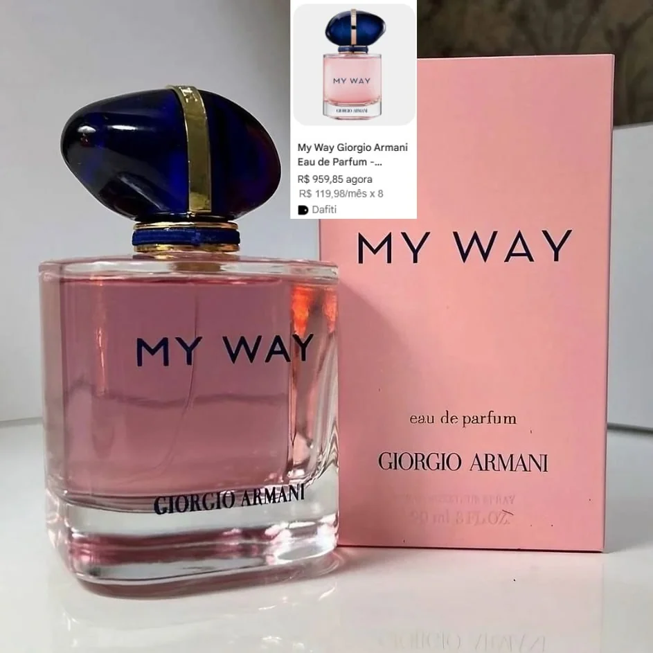Armani Beauty Perfume Feminino My Way Eau De Parfum, Refilável 90ml