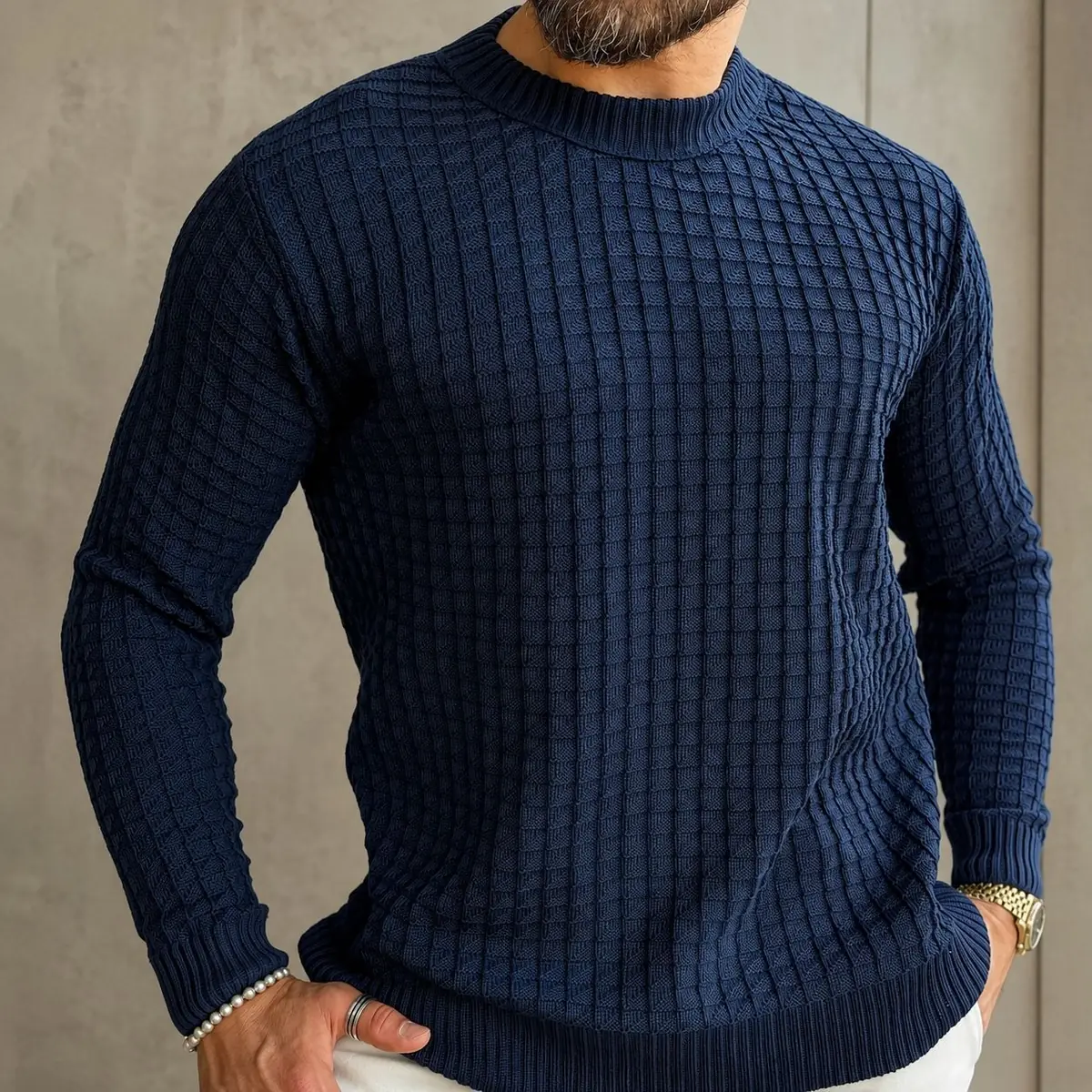 Suéter Masculino Lã Tricot
