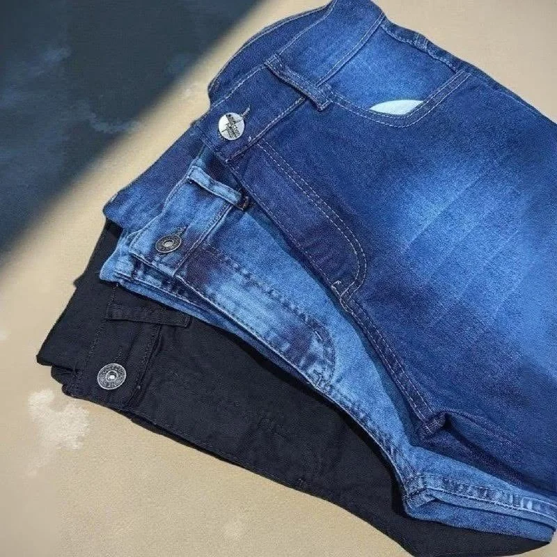 Kit 3 Calça Jeans Masculina Skinny Costura Reforçada