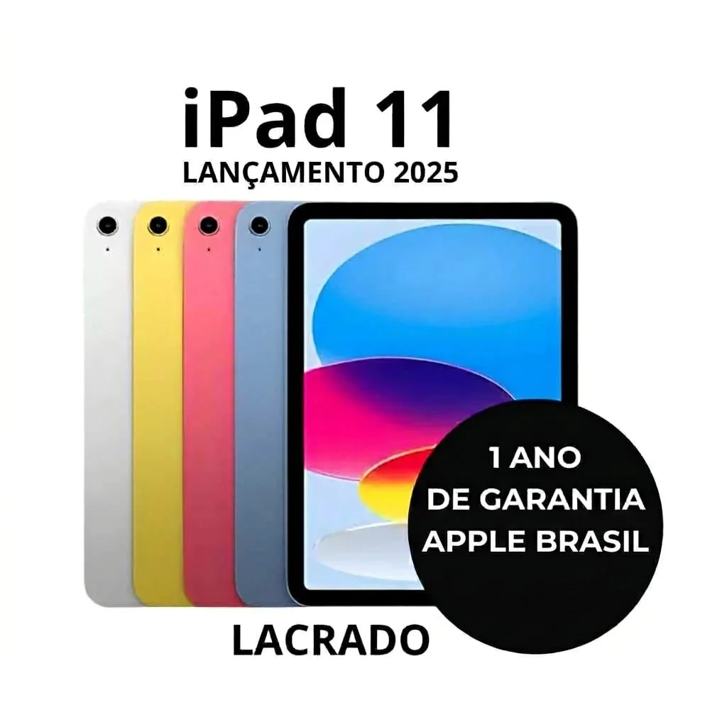 Tablet Apple IPad 11” A16 2025 Geração