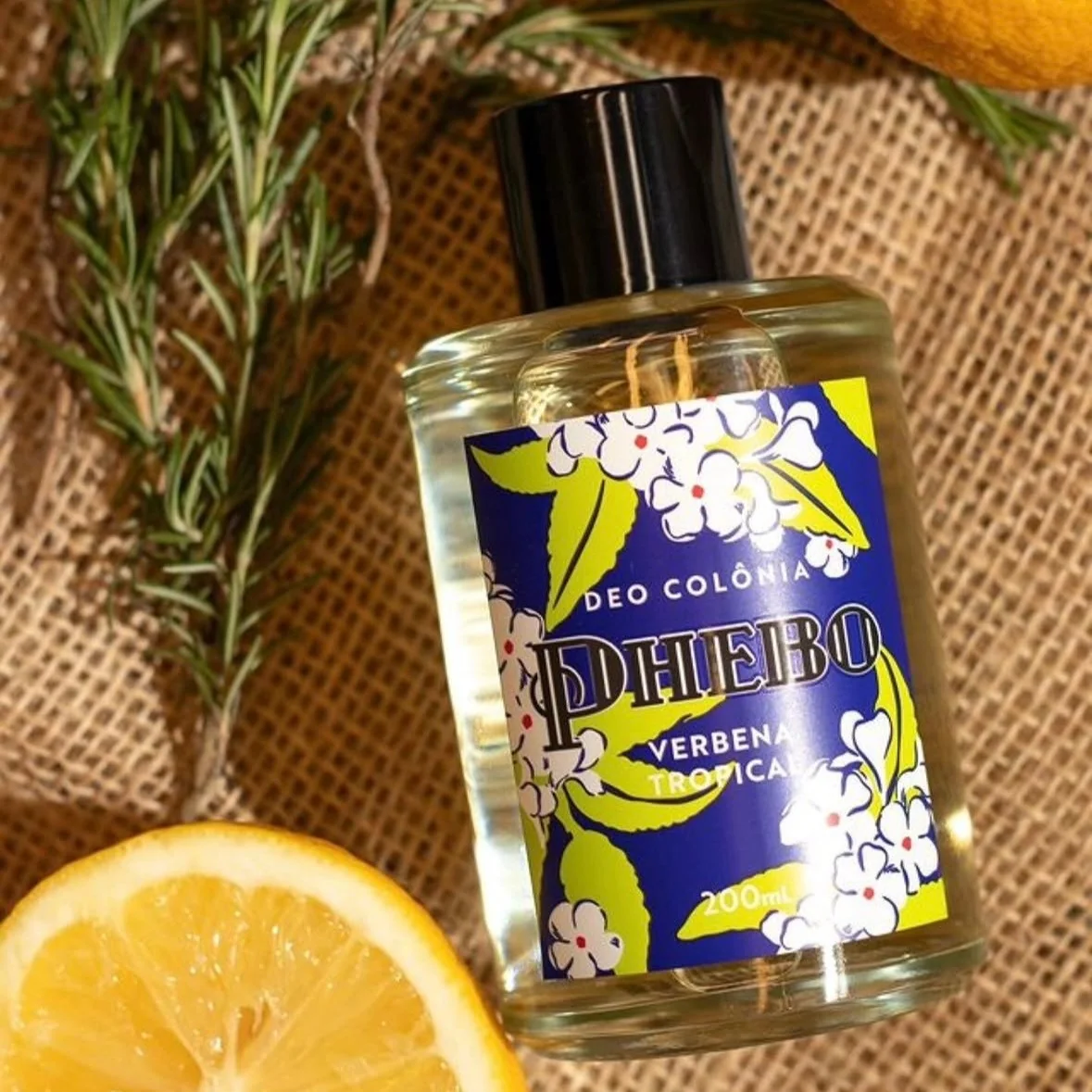Phebo Deo Colônia, Verbena Tropical, 200ml