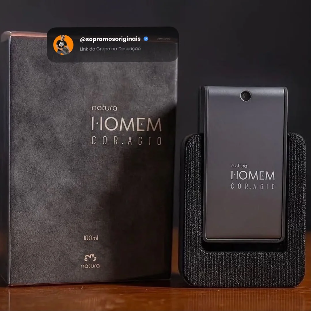 Perfume Natura Homem Coragio 100ml