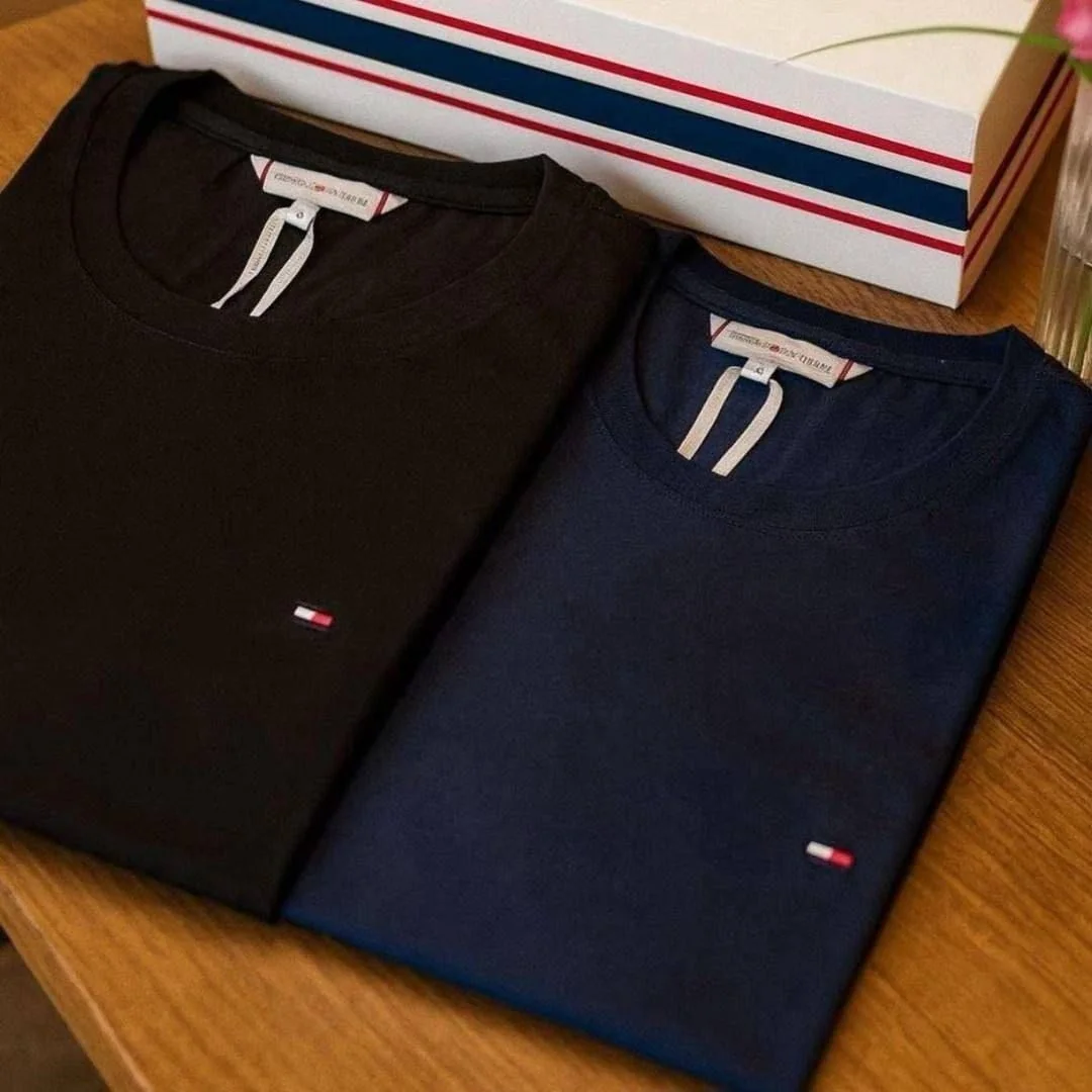Kit 2 Camisetas Tommy Hilfiger