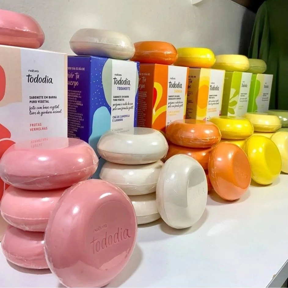 Kit 4 Caixas Sabonetes Sortidos Natura Tododia 5un 90g