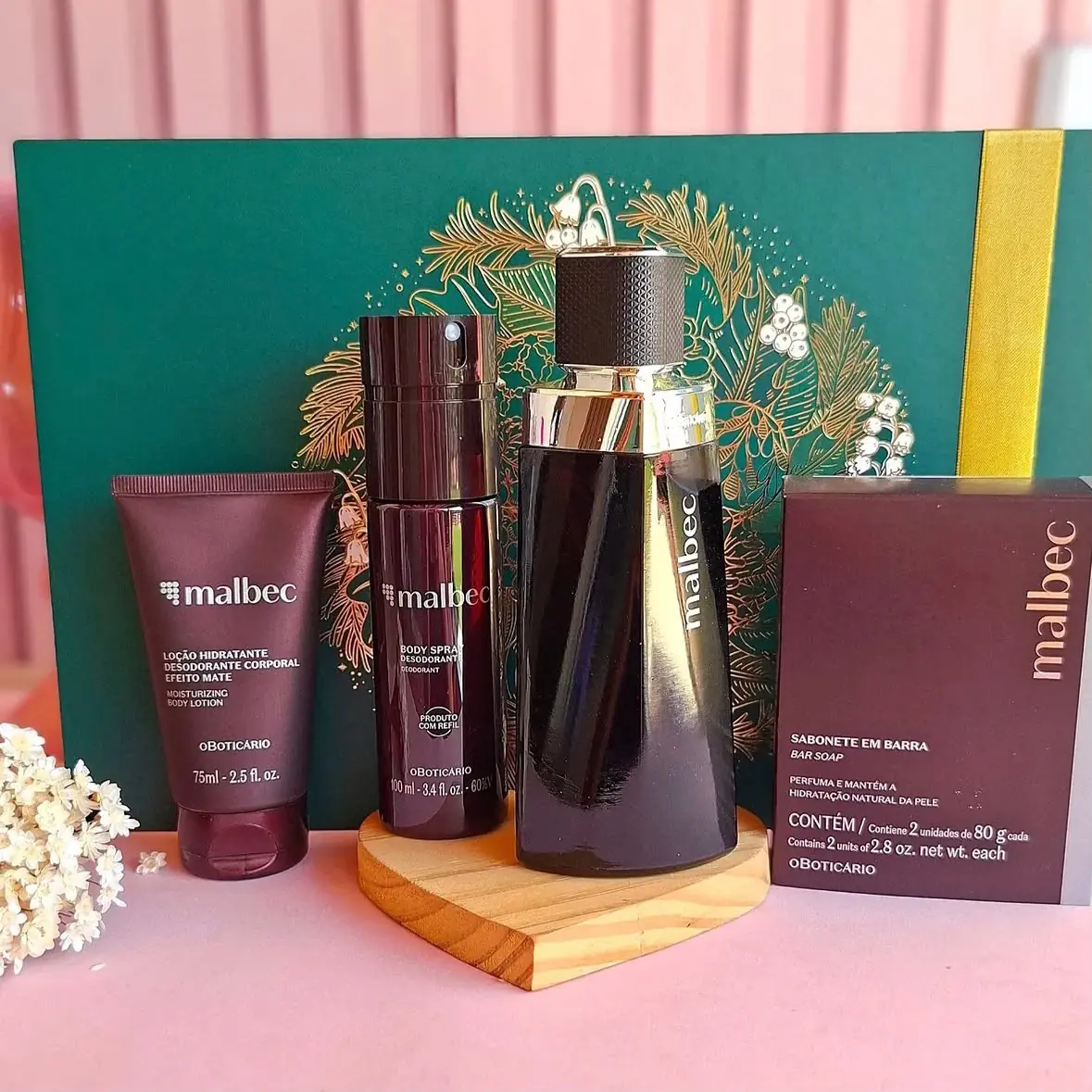 Kit Malbec (4 itens) O Boticário