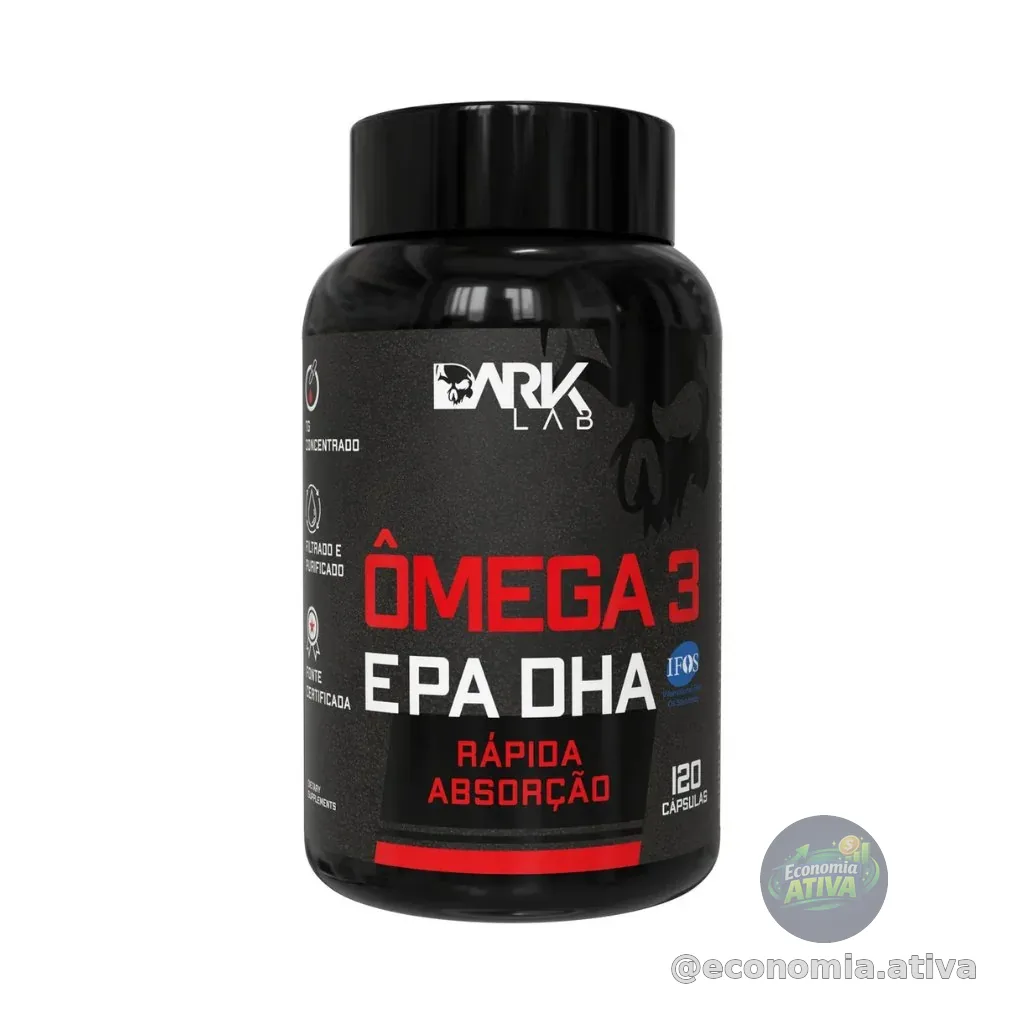 Ômega 3 Epa Dha 120 Cápsulas Dark Lab