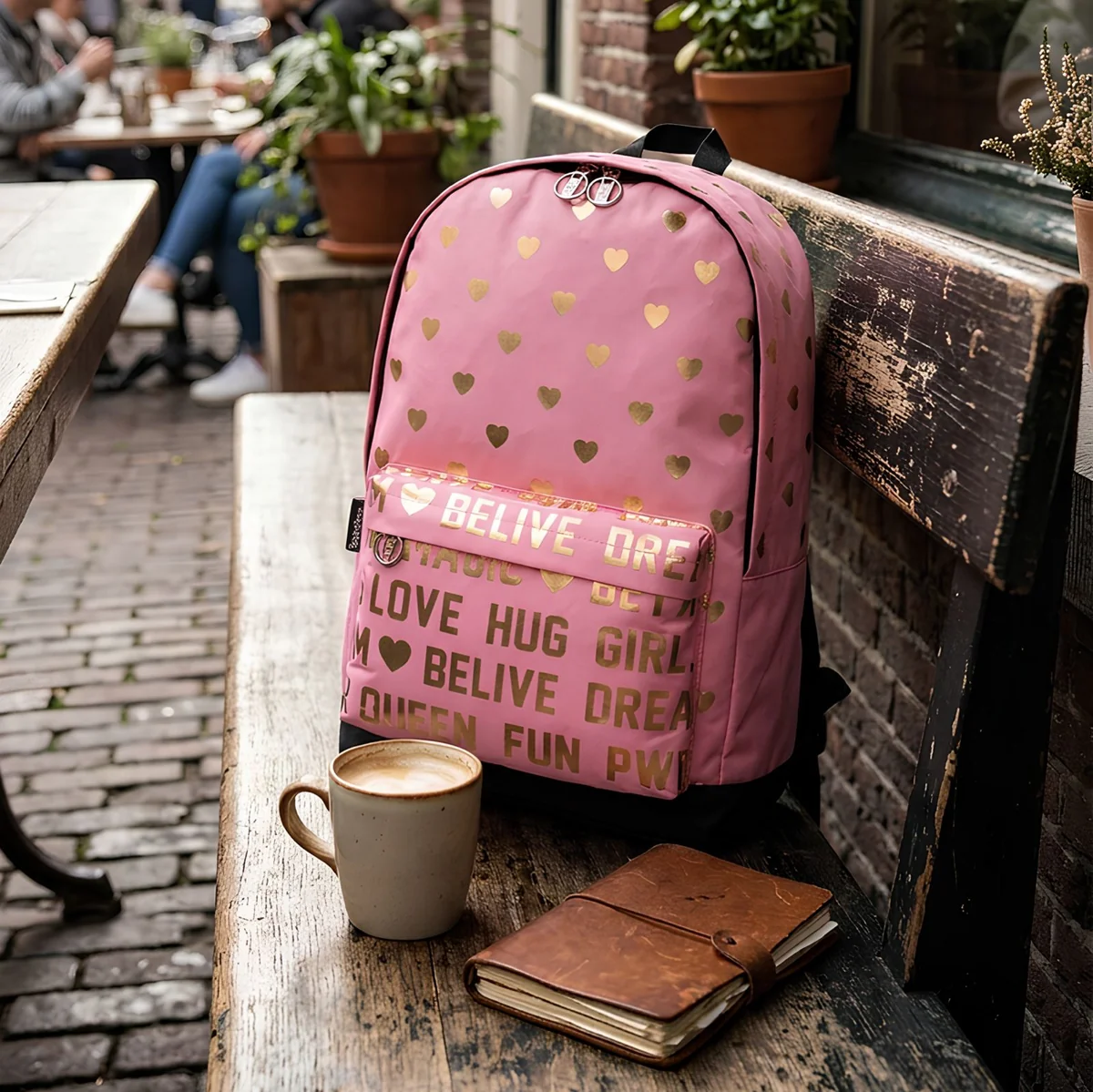 Bolsa Love Feminina Mochila 15L