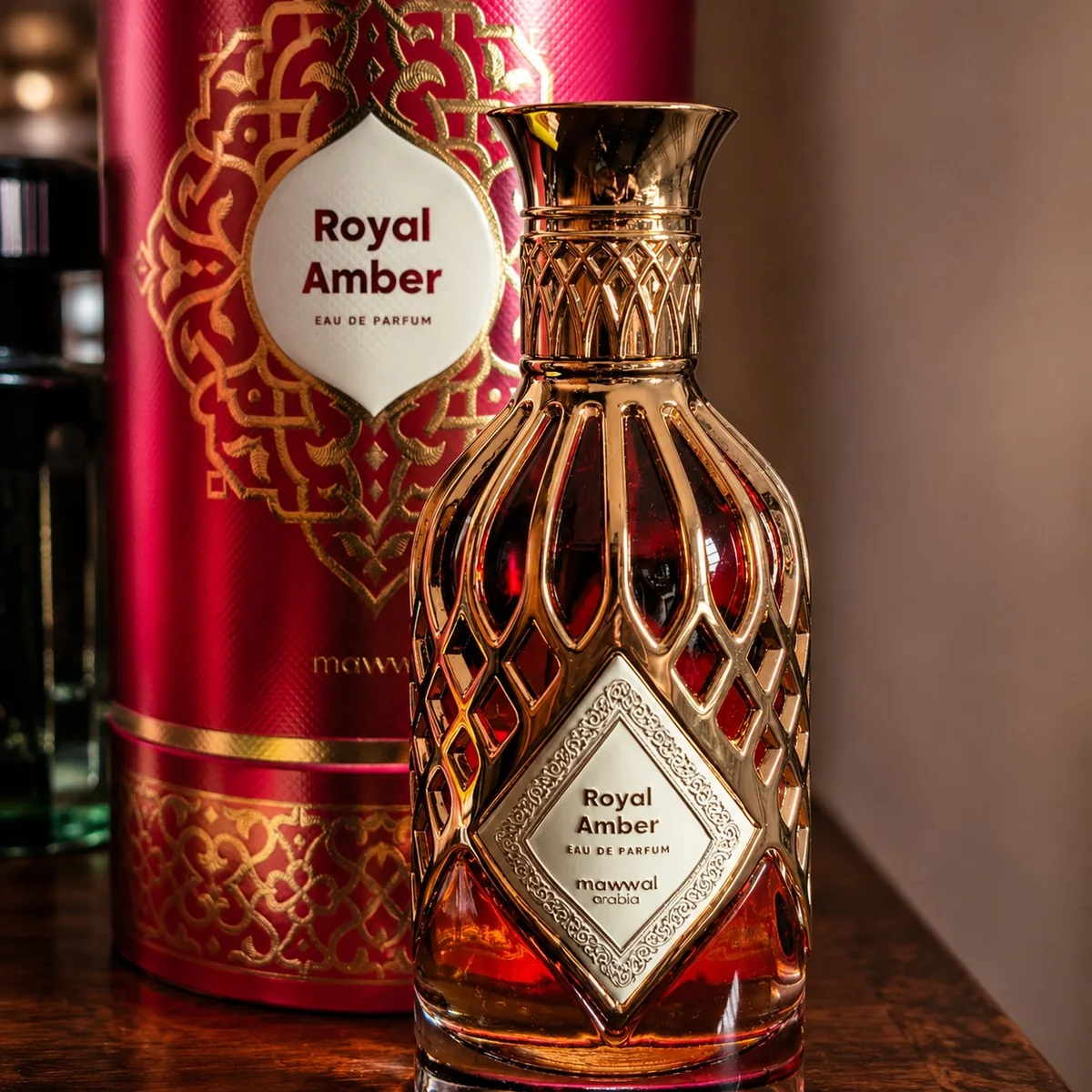 Perfume Árabe Mawwal Royal Amber 100ml Edp