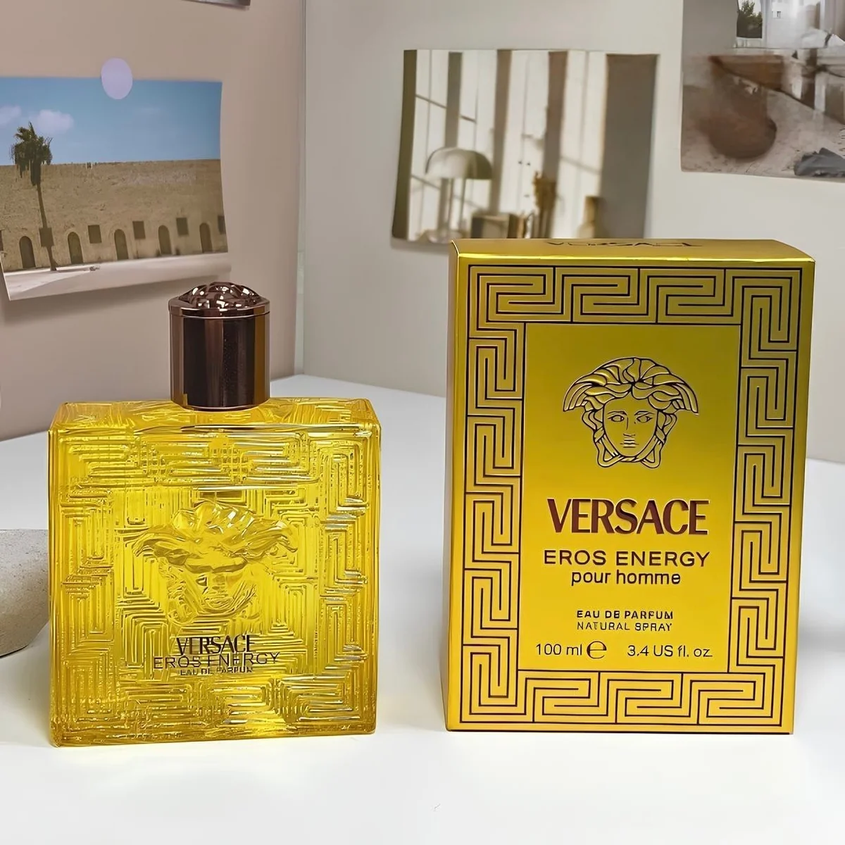 Perfume Versace Eros Energy Edp 100ml Masculino