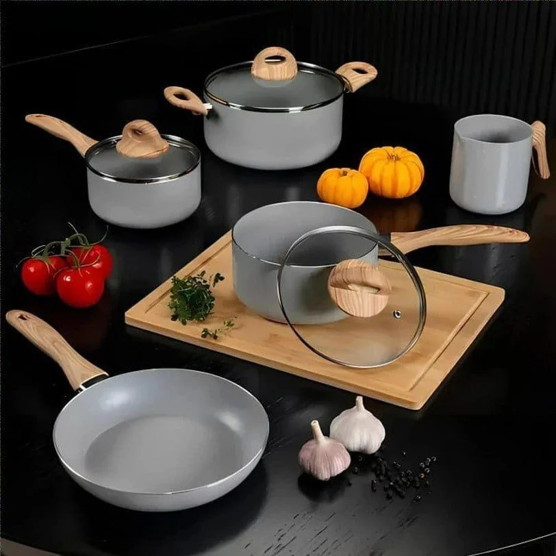 Conjunto 5 Panelas Brinox Ceramic Life