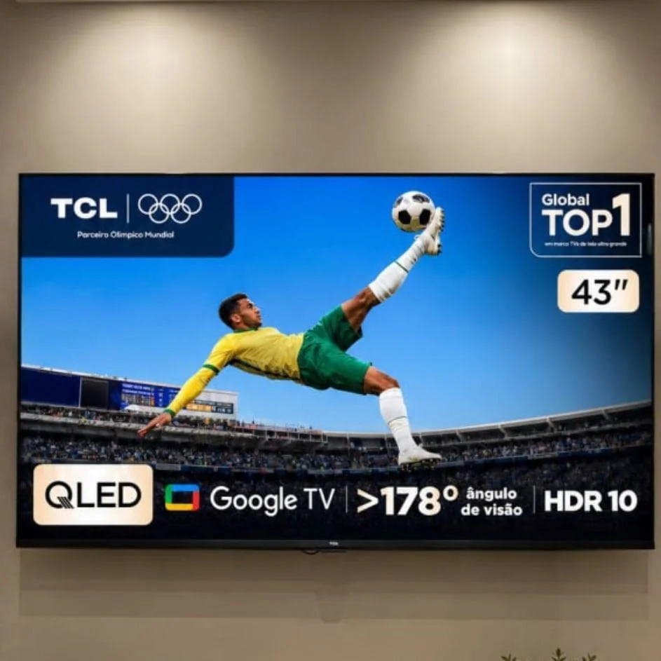 Smart TV TCL 43’’ PolFHD QLED