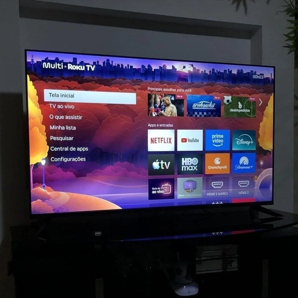 Smart TV 50" Roku Multi 4K