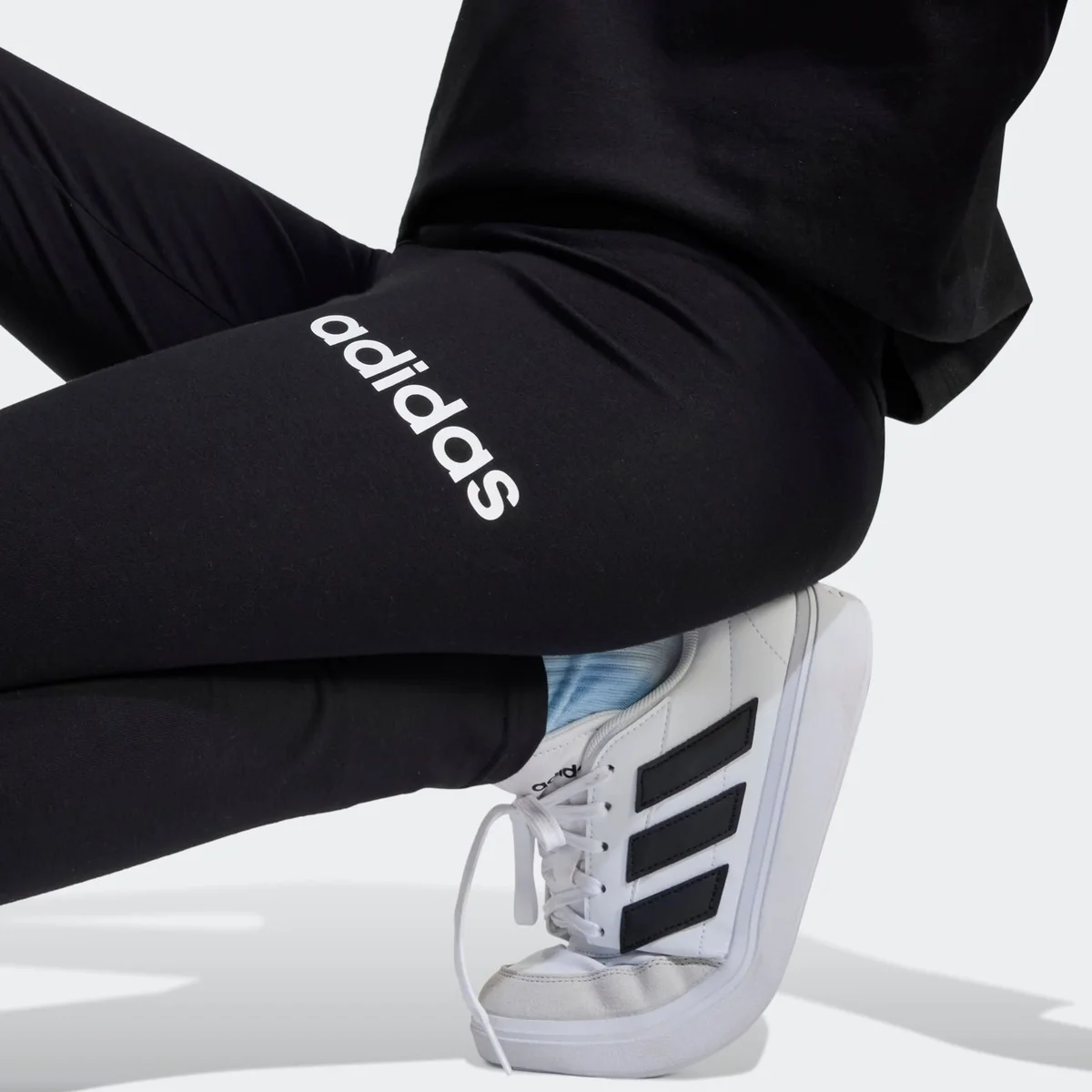 Legging Adidas Algodão Essentials Linear