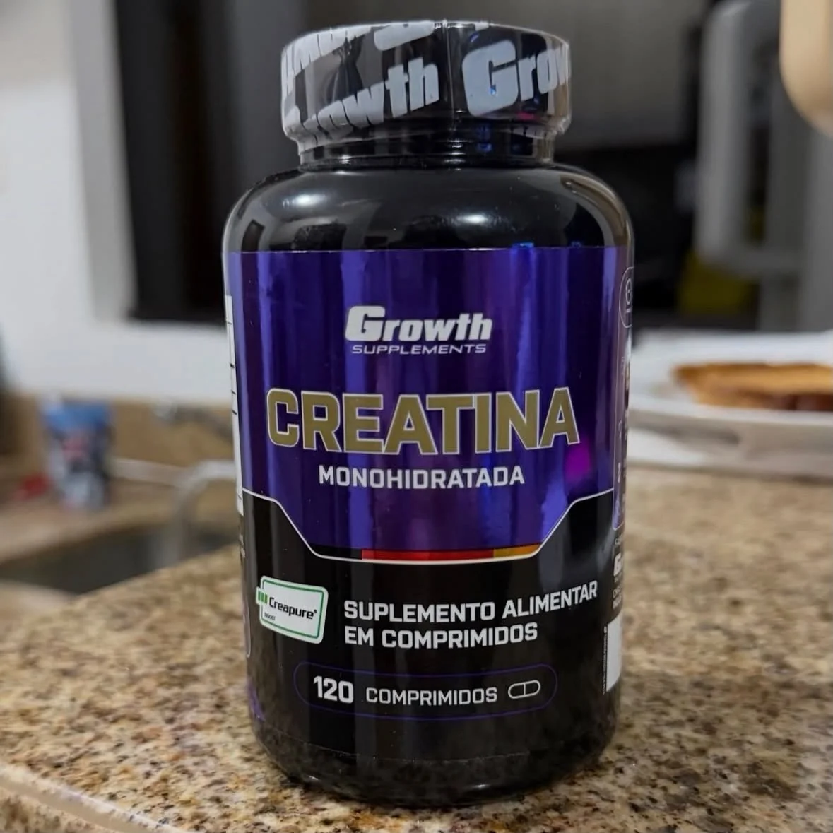 Creatina Creapure® 120 Comprimidos Growth