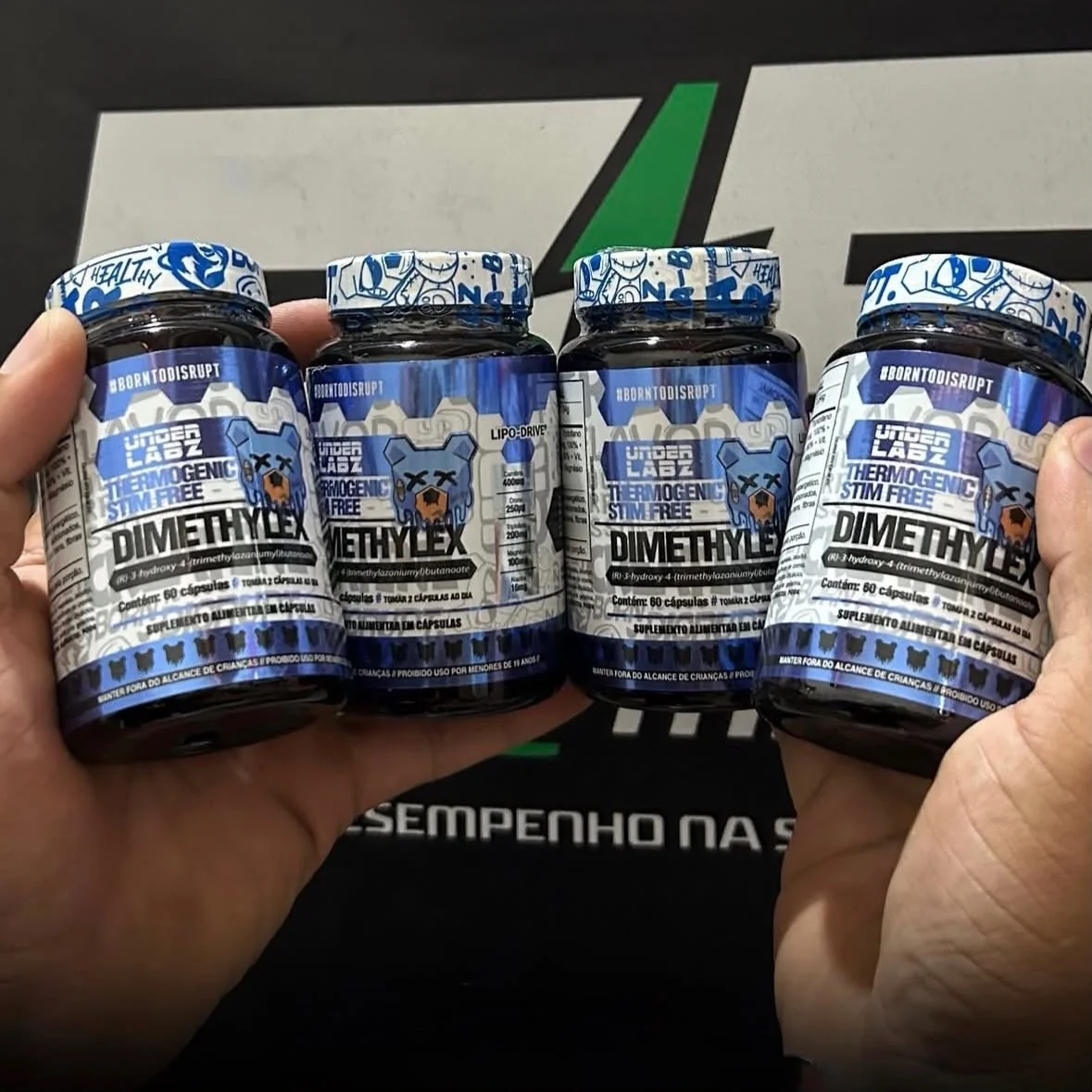 Dimethylex Stim Free 60 Caps Under Labz
